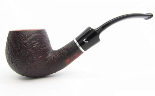 Stanwell Pfeife Relief 84 Black Sandblast 