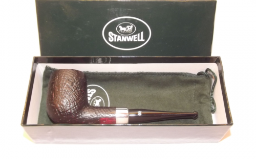 Stanwell Pfeife Army Mount 88 Black Sand