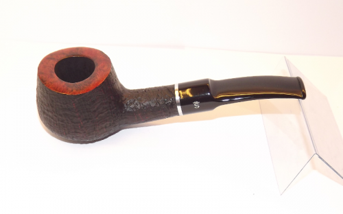 Stanwell Pfeife Relief 11 Black Sandblast 