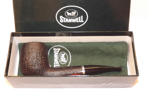 Stanwell Pfeife Relief 234 Black Sand