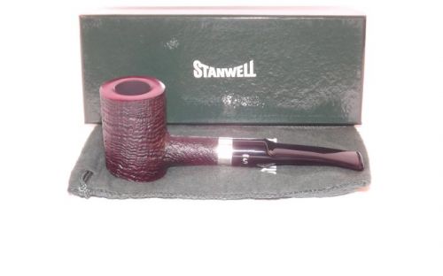 Stanwell Pfeife Sterling 207 Black Sand