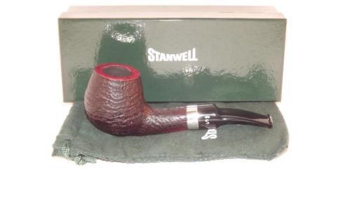 Stanwell Pfeife Sterling 233 Black Sand