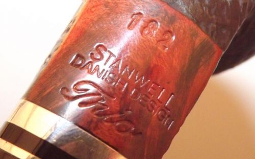 Stanwell Pfeife Trio 182 Black Sand