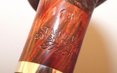 Stanwell Pfeife Trio 118 Black Sand