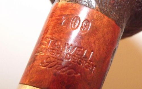Stanwell Pfeife Trio 109 Black Sand