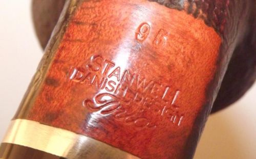 Stanwell Pfeife Trio 95 Black Sand