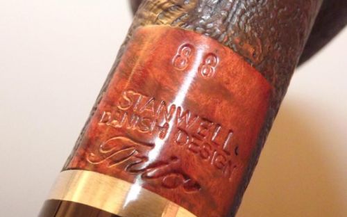 Stanwell Pfeife Trio 88 Black Sand