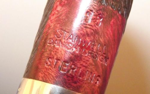 Stanwell Pfeife Sterling 13 Black Sand