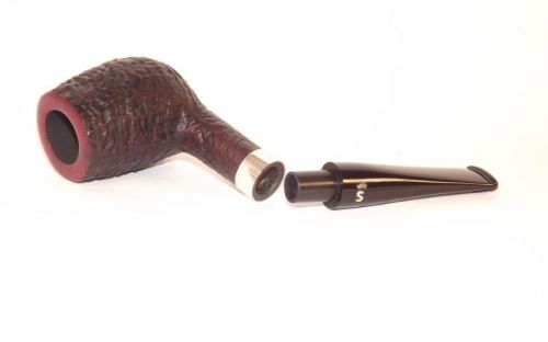 Stanwell Pfeife Sterling 12 Black Sand