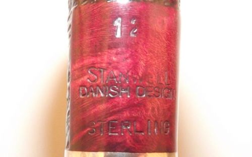 Stanwell Pfeife Sterling 12 Black Sand