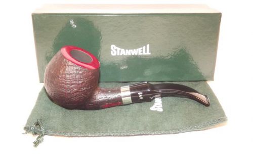 Stanwell Pfeife Sterling 84 Black Sand