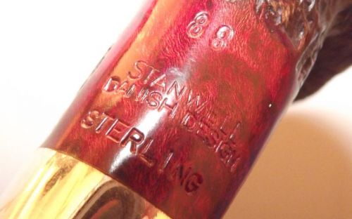 Stanwell Pfeife Sterling 88 Black Sand