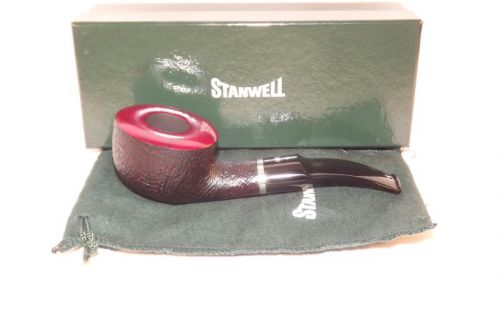 Stanwell Pfeife Sterling 95 Black Sand