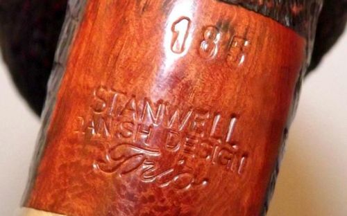 Stanwell Pfeife Trio 185 Black Sand