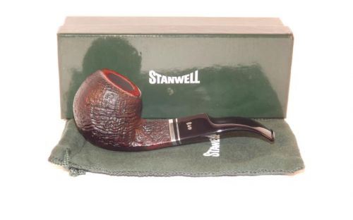Stanwell Pfeife Trio 15 Black Sand