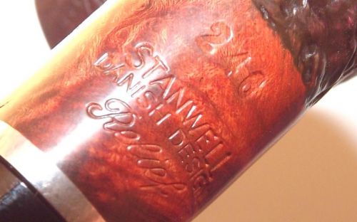 Stanwell Pfeife Relief 246 Black Sand