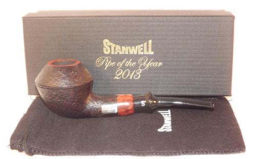 Stanwell Jahrespfeife 2013 Black Sand Smooth Top