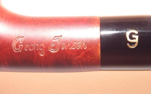 Georg Jensen Pfeife Granat 43