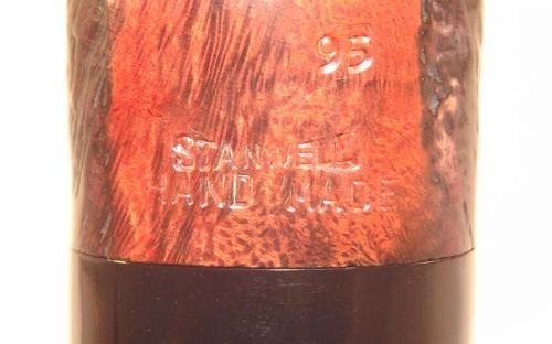 Stanwell Pfeife Hand Made 95 Black Sand