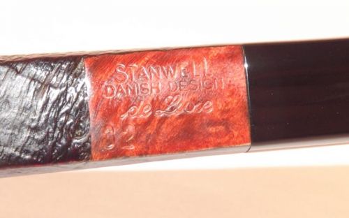 Stanwell Pfeife De Luxe 32 Black Sand