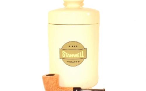 Stanwell Pfeife Flawless + Tobacco Jar