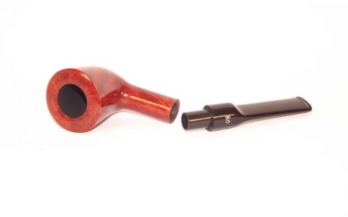 Stanwell Pfeife Melange Brown Polish + Tobacco Jar