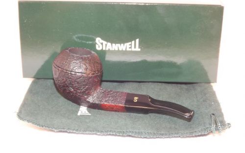 Stanwell Pfeife De Luxe 191 Black Sand