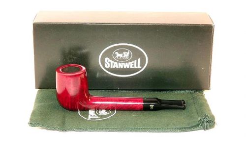 Stanwell Pfeife Featherweight 202 Red Polish
