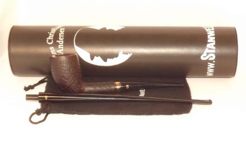 Stanwell Pfeife H. C. Andersen 1/A Sand/Smooth Top ohne Filter