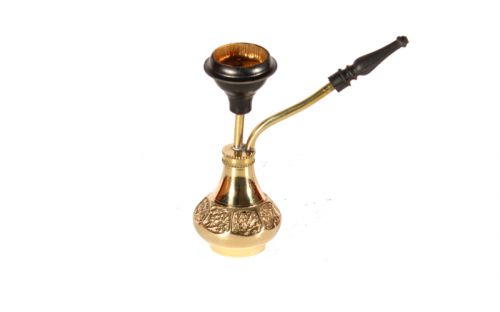 Exclusive Wasserpfeife aus Messing - 10 cm