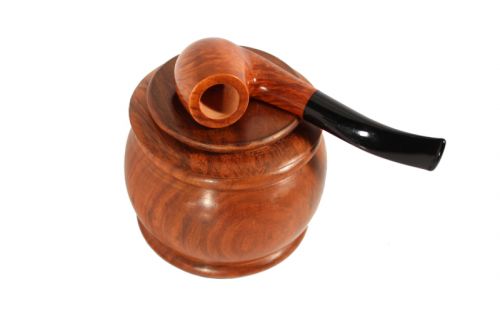 Tabaktopf Sheeshamholz - 9,5cm