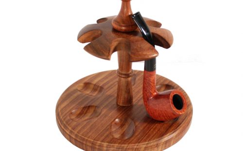 Pfeifenständer für 6 Pfeifen - Rund, 20cm