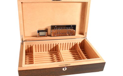 Humidor - Mahagoni-Design, spanischer Zeder, für 60 Zigarren