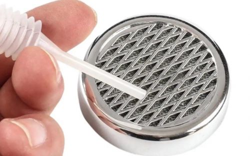 Humidor-Befeuchter mit Acrylpolymer-Kristallen, silber, rund (6cm)
