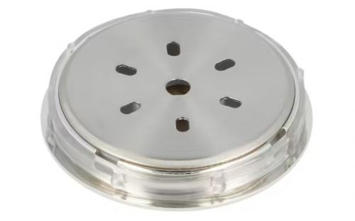 Humidor-Hygrometer - silber/weiss (5cm)