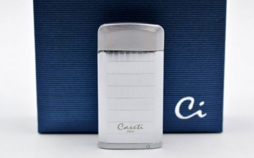 Zigarrenfeuerzeug Caseti chrom
