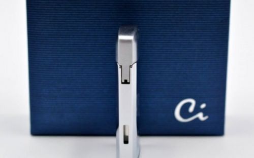 Zigarrenfeuerzeug Caseti chrom