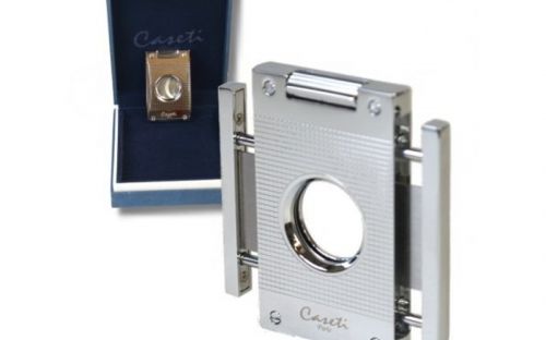 Zigarrenabschneider Caseti Silber