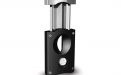 Zigarrenabschneider Caseti V-Cut - schwarz matt