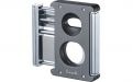 Zigarrenabschneider Caseti 3 in 1 - grau matt/chrom