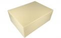 Caseti Paris Humidor, spanischer Zeder, für 80 Zigarren - Beige, Hochglanz lackiert