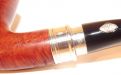 Brebbia Pfeife Sterling Ambra 835