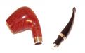 Brebbia Pfeife Sterling Ambra 839
