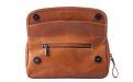 Alpenleder Michl Pfeifentasche für 1 Pfeife - Cognac