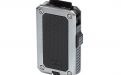 Zigarrenfeuerzeug Colibri Rally Chrome/Schwarz
