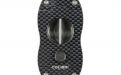Zigarrenabschneider Colibri V-Cut - carbon schwarz