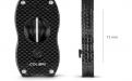 Zigarrenabschneider Colibri V-Cut - carbon schwarz