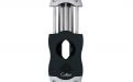 Zigarrenabschneider Colibri V-Cut - Chrom/Schwarz