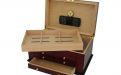 Humidor - Luxury, für 80 Zigarren, spanischer Zeder mit Schublade - Cherry, Achenty!