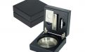 Zigarren Aschenbecher Set - Holz, schwarz